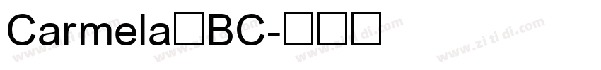 Carmela BC字体转换